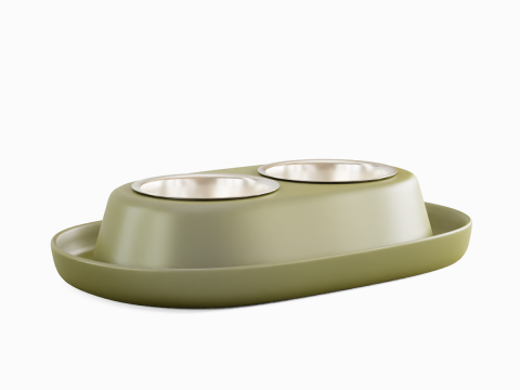Plastic Pet Bowl 04 3D Model