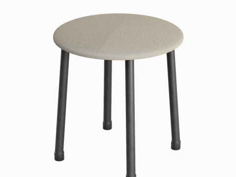 Steel Stool C 01 3D Model