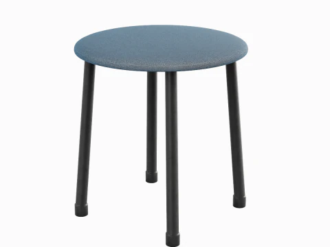 Steel Stool C 02 3D Model