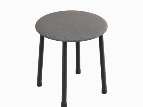 Steel Stool C 03 3D Model