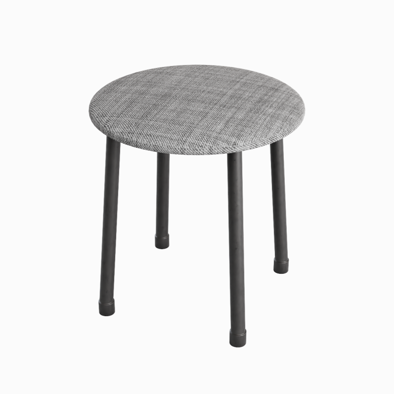 Steel Stool C 04 Modello 3D .c4d .max .obj .3ds .fbx .stl .blend