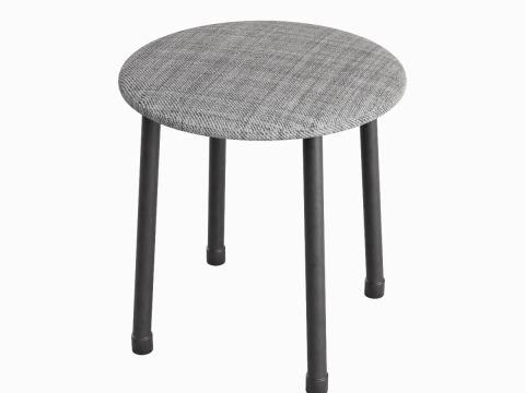 Steel Stool C 04 3Dモデル