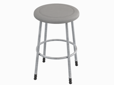Steel Stool D 03 3Dモデル
