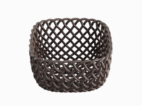 Woven Basket 01 Modelo 3D