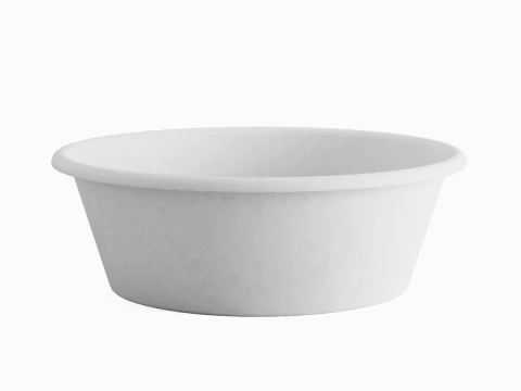 Plastic Wash Basin D 01 3D Model