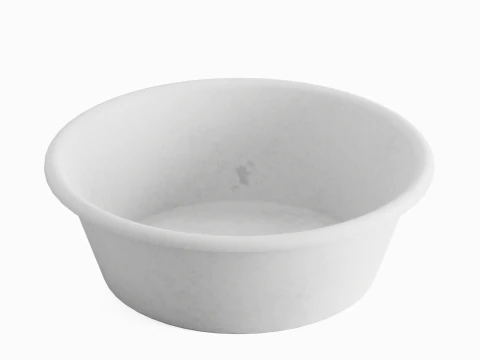 Plastic Wash Basin D 01 3D Model