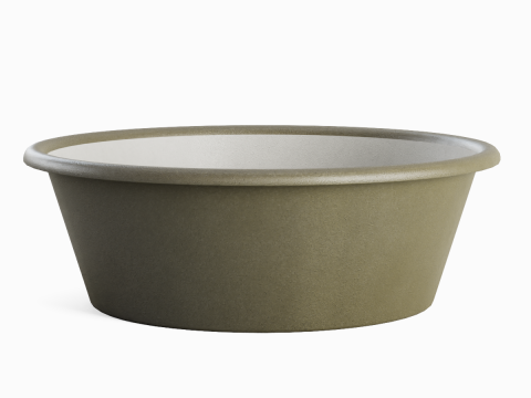 Plastic Wash Basin D 02 Modelo 3D