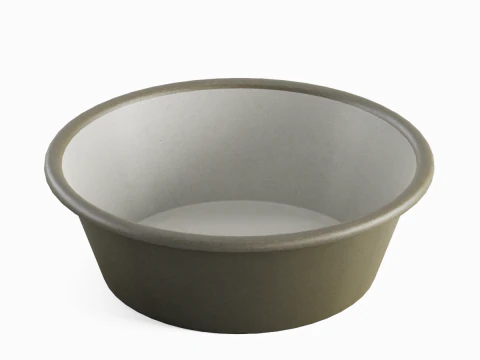Plastic Wash Basin D 02 3D Model