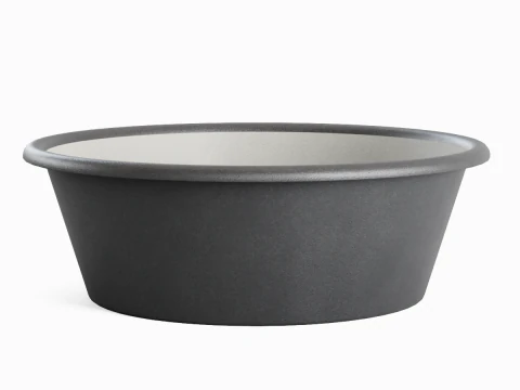 Plastic Wash Basin D 07 3D Model
