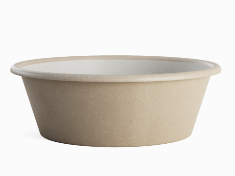 Plastic Wash Basin D 08 Modelo 3D