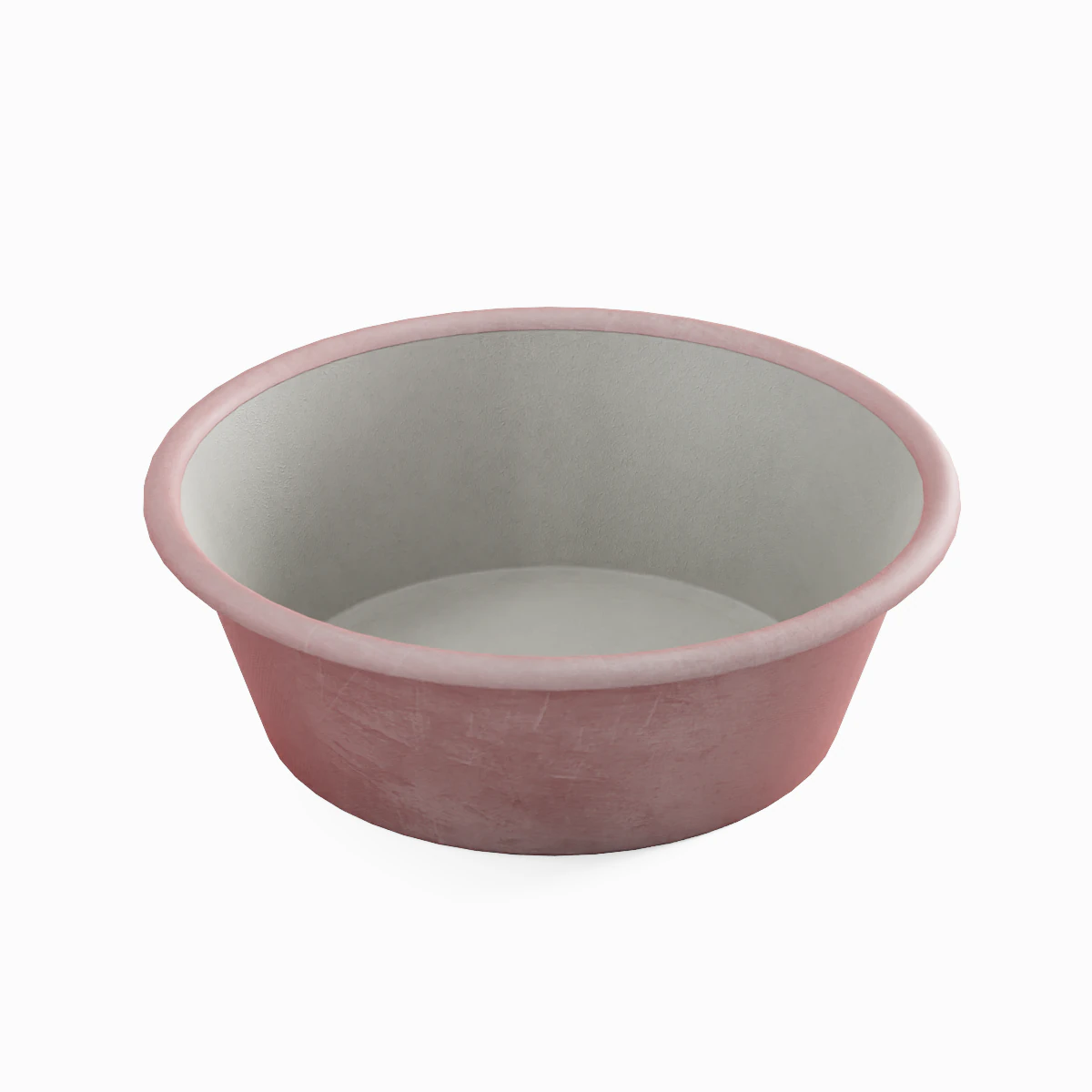 Plastic Wash Basin D 09 3D Model .c4d .max .obj .3ds .fbx .stl .blend 