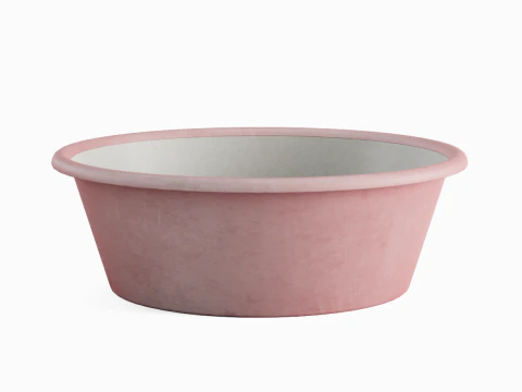 Plastic Wash Basin D 09 3D Model