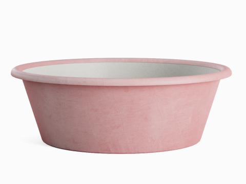 Plastic Wash Basin D 09 3D-Modell