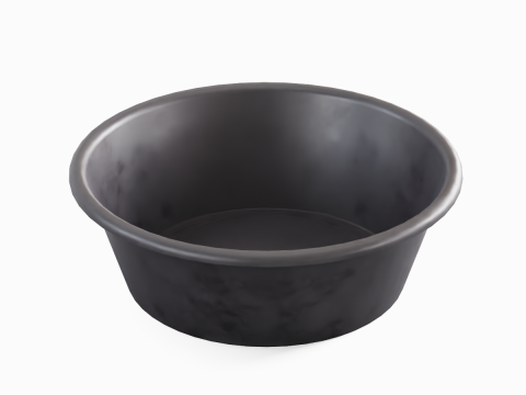 Plastic Wash Basin D 10 3D Model