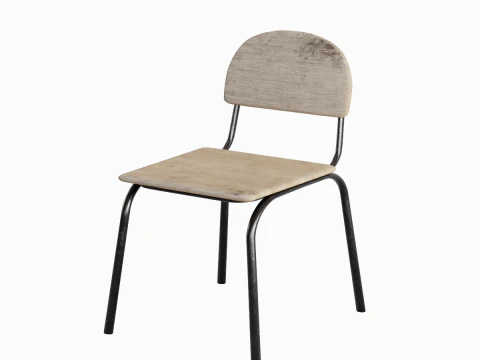 Simple Chair 01 3D Model