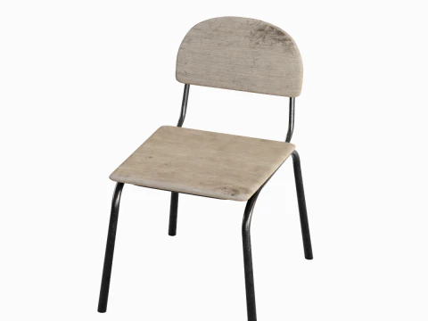 Simple Chair 01 3D Model