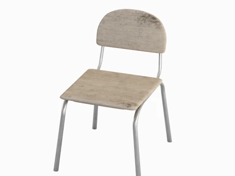 Simple Chair 02 3D Model