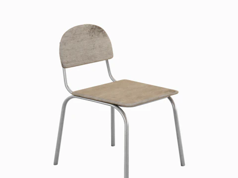 Simple Chair 02 3D Model