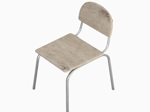 Simple Chair 02 3D Модель