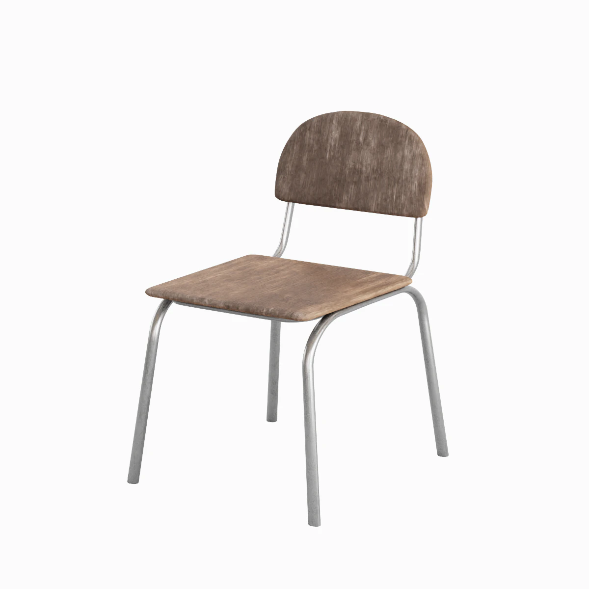Simple Chair 03 3D Model .c4d .max .obj .3ds .fbx .stl .blend 