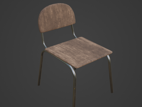 Simple Chair 03 3D 모델