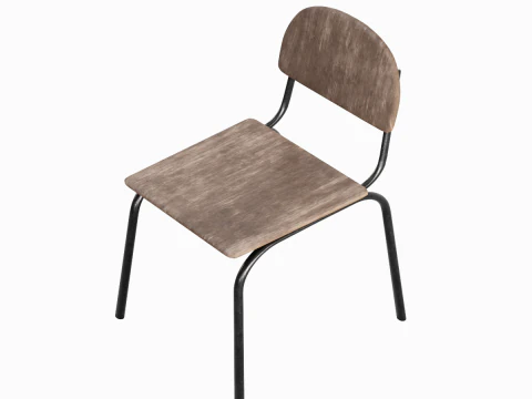 Simple Chair 04 3D Model