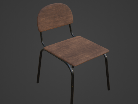 Simple Chair 05 3D मॉडल