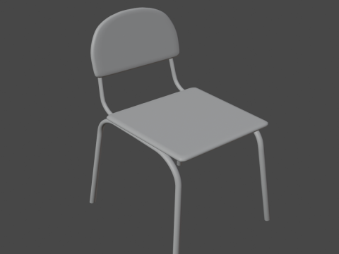 Simple Chair 05 3D मॉडल