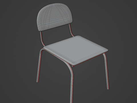 Simple Chair 05 3D मॉडल