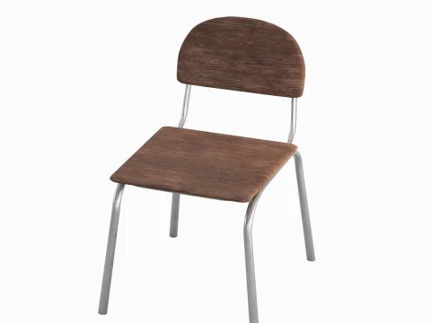 Simple Chair 06 3D Model