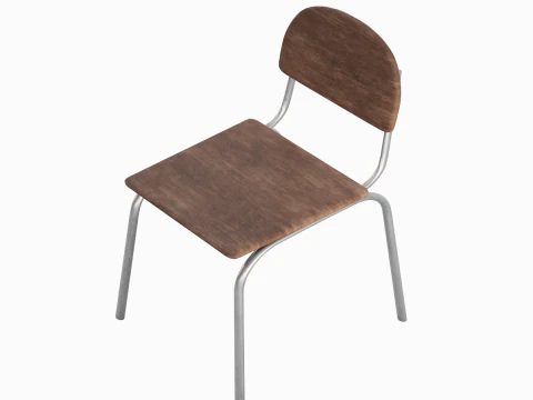 Simple Chair 06 3D Model