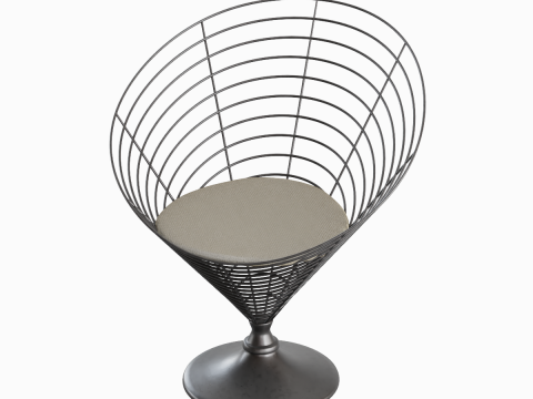 Wire Cone Chair 02 Modèle 3D