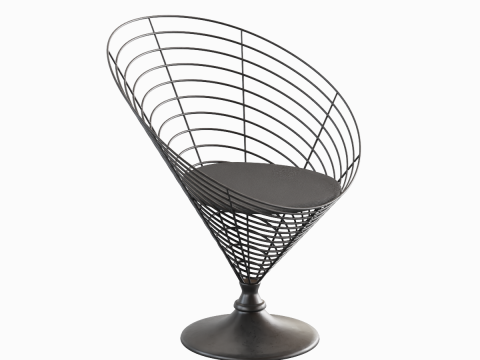 Wire Cone Chair 03 Modelo 3D