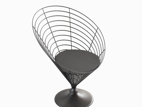 Wire Cone Chair 03 Modelo 3D