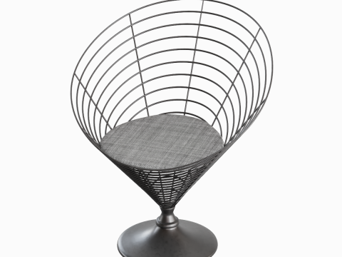 Wire Cone Chair 05 Model 3D