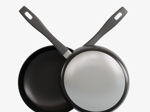 Frying Pan Model 3D