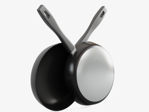 Frying Pan Model 3D