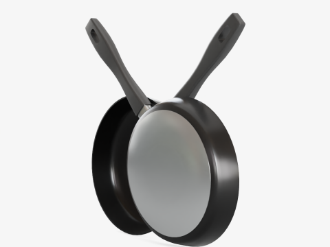 Frying Pan Model 3D