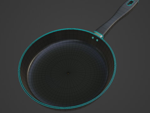 Frying Pan Model 3D