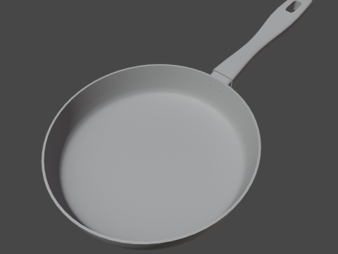 Frying Pan Model 3D