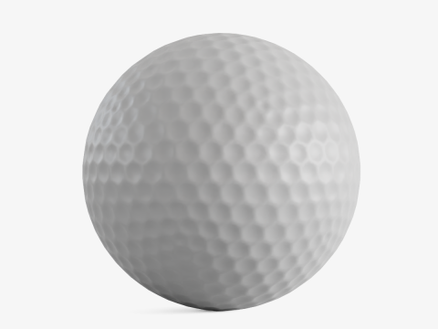 Golf Ball 2K Resolution 3Dモデル