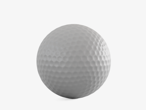 Golf Ball 2K Resolution 3Dモデル