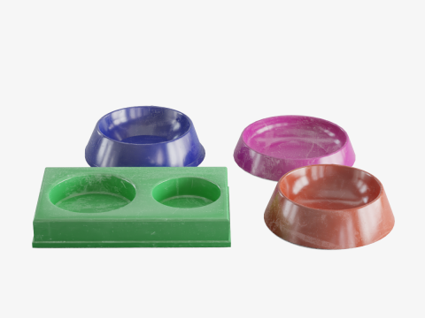Feeder for dog and cats 3Dモデル