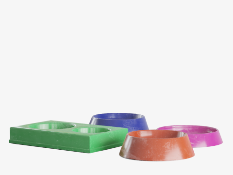 Feeder for dog and cats 3Dモデル