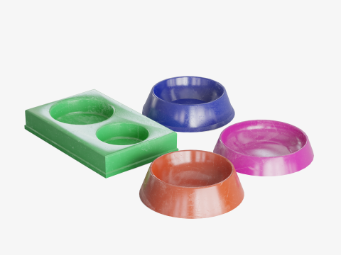 Feeder for dog and cats 3Dモデル