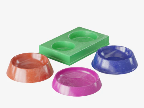 Feeder for dog and cats 3D Model