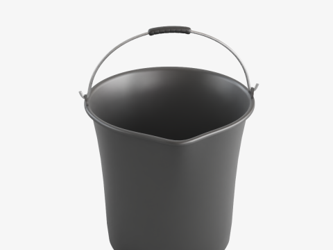 Industrial Plastic Buckets 3Dモデル