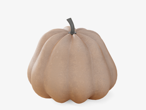 Realistic Pumpkin 3Dモデル