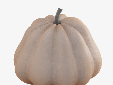 Realistic Pumpkin Modello 3D