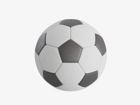 Soccer Ball 2K Resolution 3Dモデル